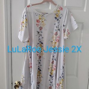 LuLaRoe Jessie dress 2X